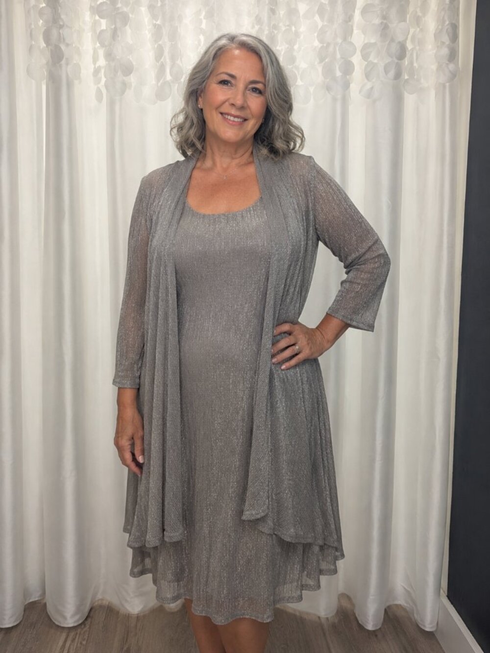 Women's Formal Gown with matching Jacket